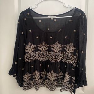 3/4 sleeve blouse